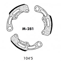 Zapatas Embrague Derbi...